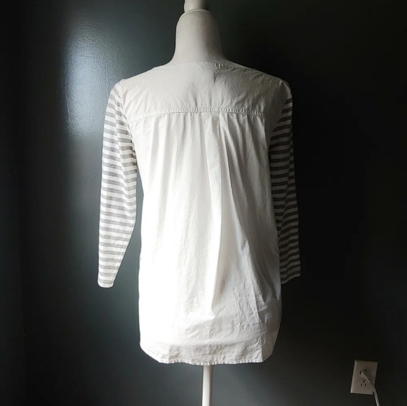 J.Crew Factory Striped Top - Picture 3 of 4